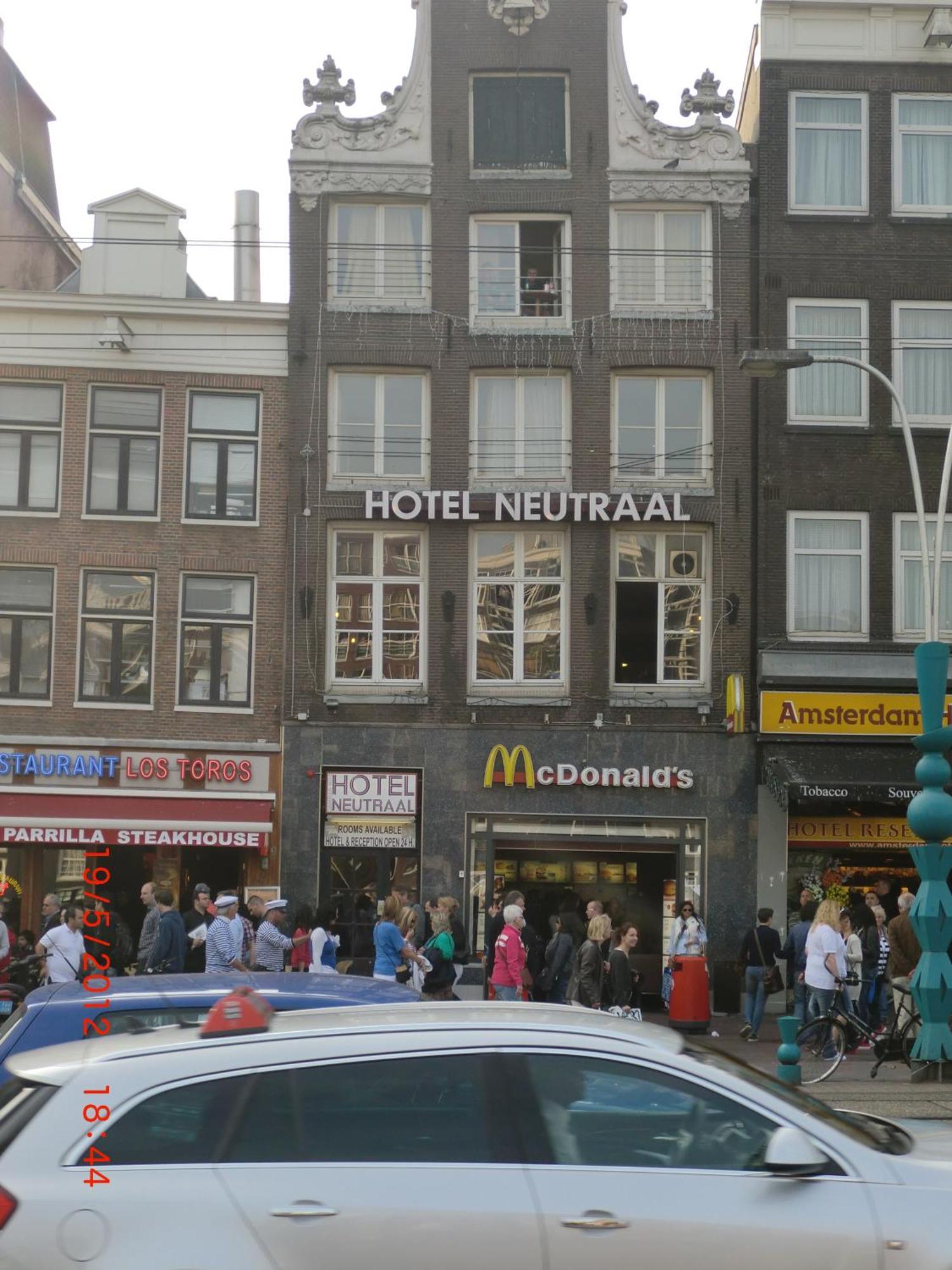 Budget Hotel Neutraal Amsterdam Exterior foto