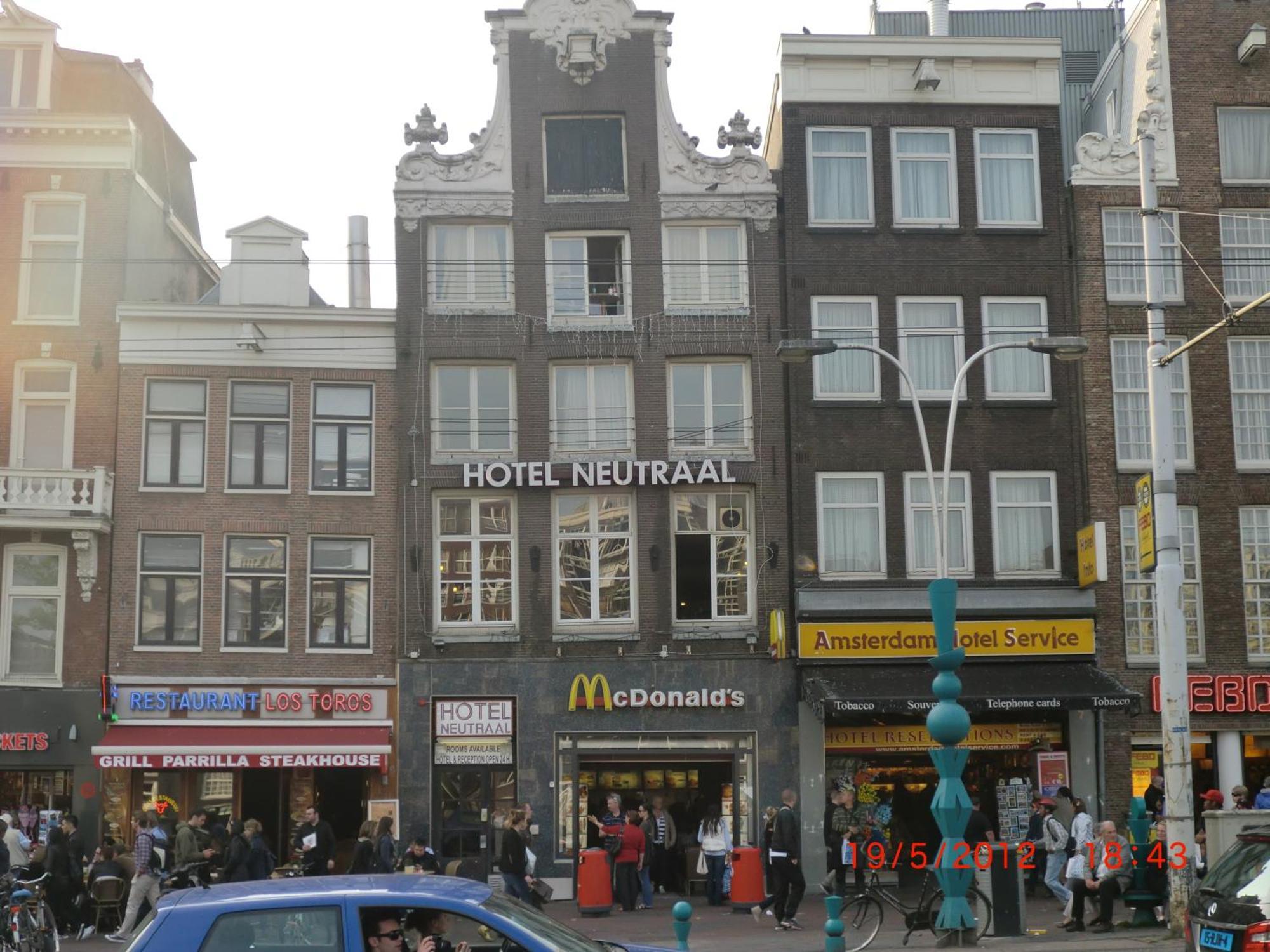 Budget Hotel Neutraal Amsterdam Exterior foto