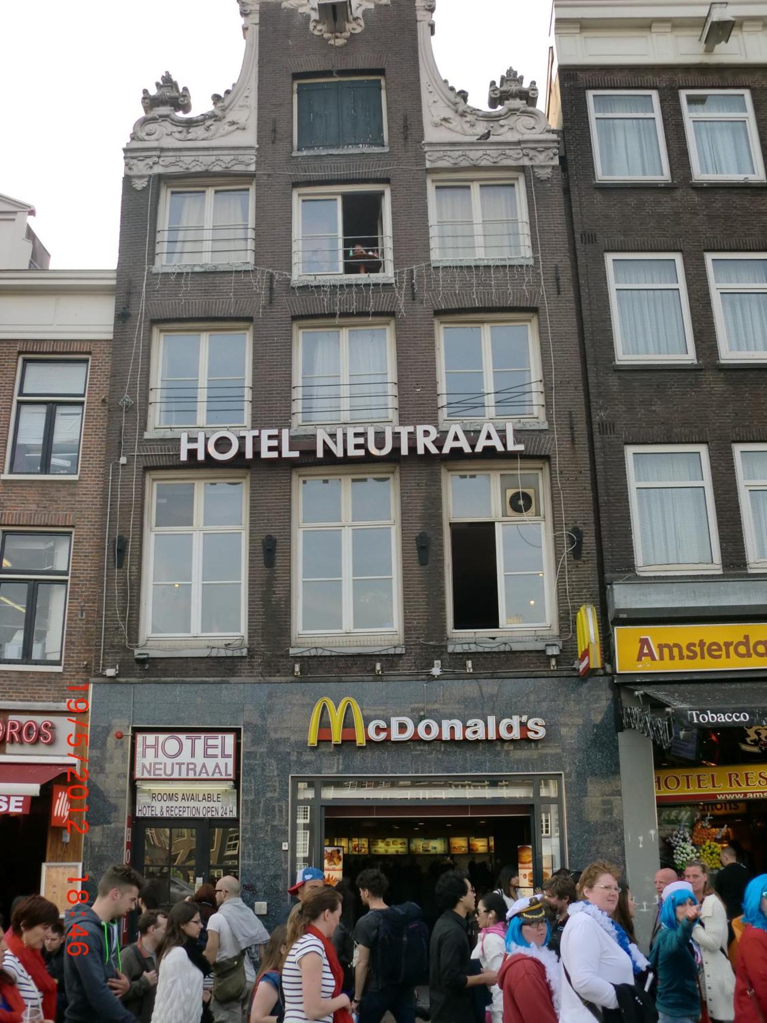 Budget Hotel Neutraal Amsterdam Exterior foto